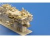 Eduard 53170 CV-63 Kitty Hawk pt.1 - island TRUMPETER 1/350